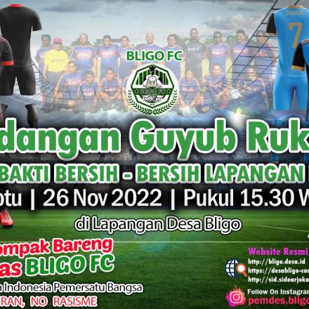 Ayo Rekk Kerja Bakti Bersih-bersih Lapangan Desa Bligo | Laga Persahabatan BLIGO Fc vs Rusunawa Fc 